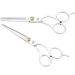 U-M Professional Hair Cutting Edge Series Thining Scissors Set Salon Barber Hairdressing Shear Thinning for Thinning Texturizing Salon Durable Fine Cut(Two-Piece) Deft Design as shown - Buy Online on GoSupps.com