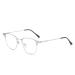 Zhuyiqz classic reading glasses anti-blue light computer reader clear view trendy presbyopia glasses with flat light level (color: C3 size: +350) +350 C3