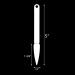 250 Pcs Transparent Stiletto Nail Color Display Tips with Metal Screw Split Ring Holder - Nail Art Practice Sticks - Buy Online on GoSupps.com