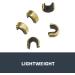 Allen Crimp-On Bowstring Nocking Points (Pack of 5) for Compound & Recurve Bows - Buy Online on GoSupps.com