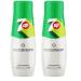 SodaStream Concentr 7Up pour Machine Eau P tillante | Pr parez jusqu' 9 Litres de 7Up en Quelques Secondes Go t Original 440ml (Lot de 2) Concentr 7up 440ml