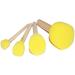 60pcs Assorted Round Paint Foam Sponge Brush Set Painting Tools  Brush Set - Great for Kids Arts and Crafts  Stencils  Painting - Buy Online on GoSupps.com