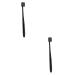 Minkissy 2st Tool for tooth cleaning Micro toothbrushes Maternity toothbrush toothbrushes with soft bristle hand toothbrush children toothbrush oral care pregnant woman soft fur