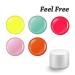 EuBeCos Feel Free Runaway Color Gel Set - 5 x 5 ml Self-Smoothing Studio Quality Gel | Made in Germany | International Shipping Available - Buy Online on GoSupps.com