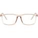 Parwana Robust +250 Reading Glasses for Women Anti-Blue Light Anti-UV Computer Readers in Brown - Buy Online on GoSupps.com
