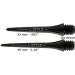 LSTYLE HardLip Conversion Tips - 30mm (6 Pack) for Converting Soft Tip Darts to Steel Tip - Buy Online on GoSupps.com