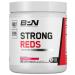 BARE PERFORMANCE NUTRITION BPN Strong Reds Superfood Powder Digestive Enzymes Antioxidants Improved Natural Energy 30 Servings Strawberry