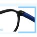 Round Stylish Anti Eye Strain Computer Readers - -250 Dark Blue Reading Glasses for Men & Women | International Shipping Available - Buy Online on GoSupps.com