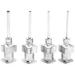 1 Oz Plastic Henna Bottle Applicator with 4 Stainless Steel Tips - Perfect for Art & Body Designs | International Shipping Available - Buy Online on GoSupps.com