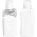 Hand Disinfectant Bottles - 50 Pack 57ml Travel Size Empty with Hinged Lid for Liquids Gels and Lotions - Buy Online on GoSupps.com