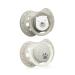 LOVI pacifier 0-3 months silicone BPA-free hygienic protective cover Buddy Bear collection 2 pieces