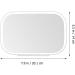 BESPORTBLE Vanity Mirror Visor Led Cosmetic Mirror Car Visor Cosmetic Mirror Luces Led Car Mirror Visor Light up Mirror Led Mirror Car Sun Visor for Car Leds Makeup Mirror White Automatic Abs White 20.1X16cm - Buy Online on GoSupps.com