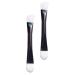 Lurrose 2st double-head mask brush for body butter skin care facial brush Applicator brush for the face brush tool for women make-up brush double purpose Miss