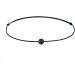 Lava Rock Stone Bead Triangle Pendant Necklace | Essential Oil Diffuser & Aromatherapy Choker | Unisex Black Lava Bead Jewelry - Buy Online on GoSupps.com