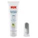 NUK Oral Care Set - Baby Toothpaste & Finger Toothbrush - Natural Apple-Banana Flavor BPA Free - Ideal for Safe International Shipping - Buy Online on GoSupps.com