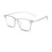 Fuqinqingoz anti-UV reading glasses glasses anti-blue light computer readers HD flat light lights for women/men (color: gray size: +200) +200 gray