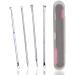 Acne Needle Set - 4 Stainless Steel Blackhead Removal Tools for Spot Extraction & Face Care - Buy Online on GoSupps.com