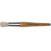 Silver Brush Limited 800050 Silver Jumbo Round Brush  Large Murals  Easel Painters and Furniture  Size 50  Mid Length Handle Round Size - 50