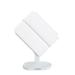 LunaBox Rechargeable Makeup Mirror with Lights  Vanity Makeup Mirror  3X/5X Magnifying  3 Modes Light(White