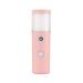 Dajidafu Face Mist Sprayer 30ml Rechargeable Moisturizing Facial Humidifier Portable Atomizer Salon Water Steamer Refillable Mister Pink