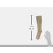 Truform Compression Socks 15-20 mmHg Women's Dress Socks - Tan Rib Knit, Knee High Over Calf Length, Medium (Pack of 2) - Buy Online on GoSupps.com