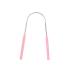 Wmool 1 piece of tongue scraping steel tongue cleaner toothbrush tongue r0k0 brush hygiene adults comfortable steel metal steel metal steel tongue for brush small brush small set