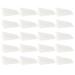 HEALLILY 20pcs Nail Art Gradient colored Stamping Tool Sponge Handheld Manicure Stamper