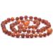 Baltic Amber Necklace and Bracelet Set - Genuine Natural Amber from Baltic Region (13in. and 5.5in.) - Buy Online on GoSupps.com