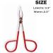 Professional Scissor Handle Tweezers for Precision Eyebrow Grooming - Made in Mexico - Buy Online on GoSupps.com