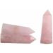 FENRIZ 1pc 800g-3000g Natural Rose Quartz Crystal Points Fengshui Tower Wand for Wedding Souvenirs Suitable for Home Crystals Home Goods - Buy Online on GoSupps.com