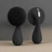 ZAQ Tara Sonic Vibrating Magnetic Beads Rechargeable Facial Cleansing Brush - Waterproof (Black) - Buy Online on GoSupps.com
