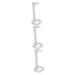 Beaupretty 3st razor and brush holder stand for safety razor men's shaving brush shaving razor razor stand stand for razor holder for razor set manual man shaving stand