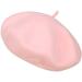 Gllutt Women Wool Beret Hat - French Style Pink Beret for Chic, Classic Look - Buy Online on GoSupps.com