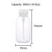 2Pcs 500ml Nail Polish Remover Pump Bottles - Empty Dispenser with Flip Top Cap for Makeup - Clear - Buy Online on GoSupps.com