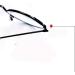 Shop Newada Stylish Cat-Eye Reading Glasses for Women - Blue Light Blocking Metal Anti-Eye Strain Golden Color +2.50 Size - Buy Online on GoSupps.com