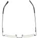 Eyekeper Blue Light Filter Reading Glasses - UV420 Protection Semicircular Design +2.50 Magnification Metallic Blue-Gray Frame - Buy Online on GoSupps.com