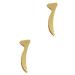Beavorty 2 STK massager from Yakhorn Wildehorn Underwear Schaberplate For the facial body of muscle scraps Face-scratching massage plates scraping massager yak-horn