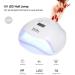 SUN X 54W EAC UV LED Nail Lamp | Professional Nail Dryer for Gel Polish, Acrylic, Polygel | Fast, Durable, Easy to Use - Buy Online on GoSupps.com