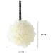 Set of 3 Premium Quality Loofah Bath Sponges for Gentle Exfoliation and Softer Skin - Off-White - Buy Online on GoSupps.com