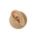 WEHOMY Silicone Left Ear Model Holding Tool Ear Display Three-Dimensional Realistic for Teaching Instruction Right Ear/Rack Skin Color/Left Ear