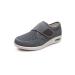 DENACARE Men's Wide Width Shoes with Adjustable Closure Lightweight for Diabetic Edema Plantar Fasciitis Bunions Arthritis Swollen Feet-SM3 9 Wide Grey