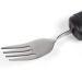 Sammons Preston Sure Grip Blessing Fork | Flexible Stainless Steel Fork for Arthritis & Weak Grip Ergonomic 4 Rubber Handle - Buy Online on GoSupps.com