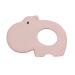 Tikiri 8591503 Teething ring hippo made of natural rubber grasping toy for babies baby toy pink