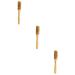 Homsfou 3 pcs smokers Moxibusion burner Portable Moxibusion acupuncture point moxa tool Moxibusion massage roller smoke-free moxa-stick Ai-Box Meridian 21.9x1.9cmx3pcs Goldenx3stk
