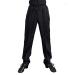 SCGGINTTANZ G5013 Latin Modern Ballroom Dance Professional Harlan Style Trousers/Pants for Men (Sbs)black Small