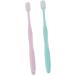 Minkissy 4-Piece Nylon Toothbrush Set | Soft Bristle Natural Hand Toothbrushes for Couples | Portable Micro-Training Toothbrushes - Buy Online on GoSupps.com