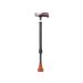 Crutches for The Elderly Non-Slip Lightweight Carbon Fibre Cane with Fracture Retractable Walking Stick Walking Aid (Color : B) Smooth Sailing
