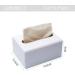 DINGZZ Portable Self Adhesive Wall-Mounted Tissue Box Holder Paper Case Home Organizer Paper Towel Holder Toilet Tissue Box (Color : D) Vision Blue white - Buy Online on GoSupps.com