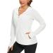 KPSUN Women's UPF 50+ UV Sun Protection Clothing Zip Up Hoodie SPF Long Sleeve Sun Shirt Fishing Hiking Outdoor Jacket White Medium