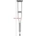 Crutches for Adults Underarm Underarm Crutches for Adjustable Durable Stainless Steel Walking Crutches Adjustable Underarm Crutches Medical Accessories Mobility for Disabled for A Lucky Star - Buy Online on GoSupps.com